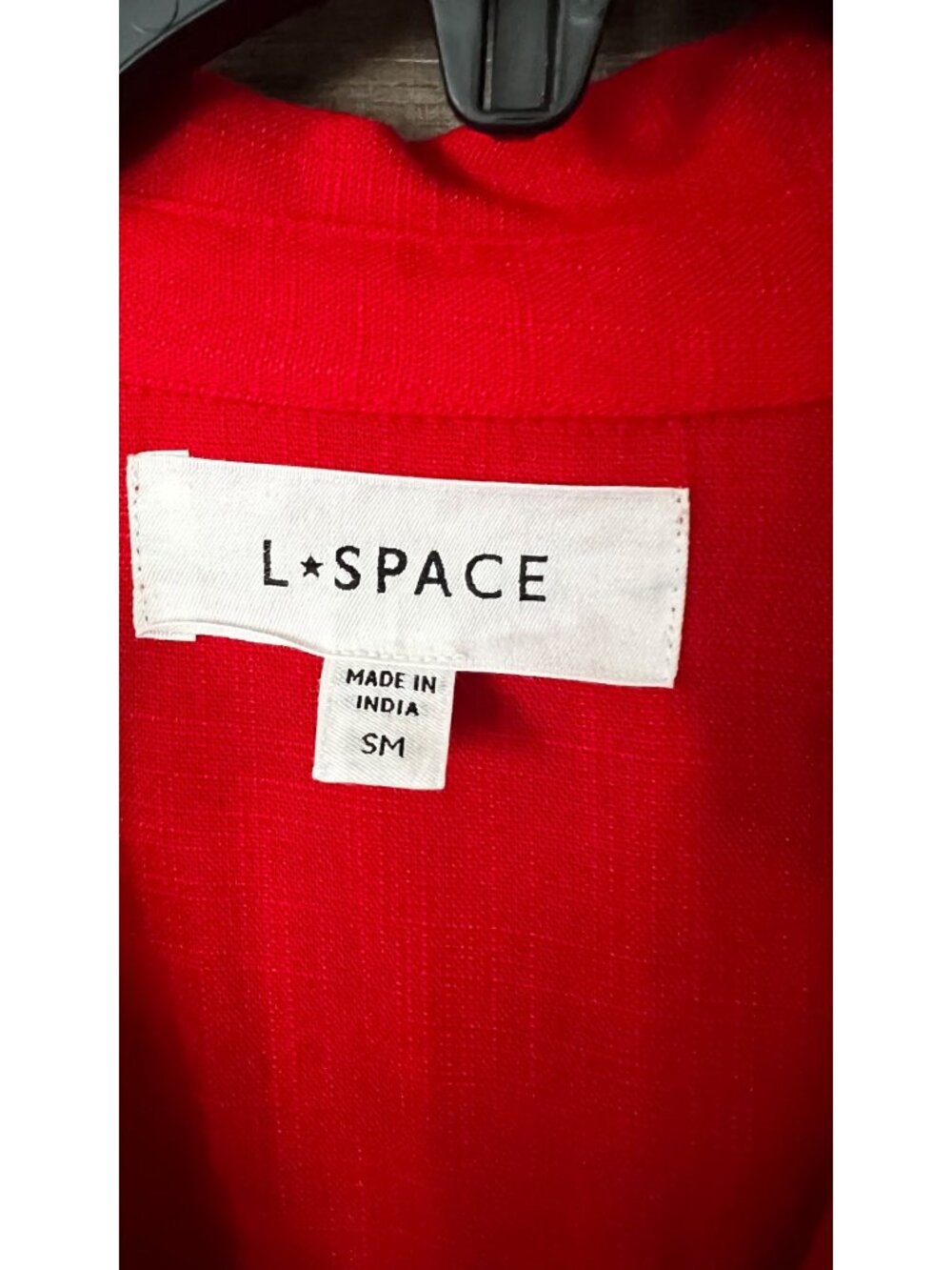L*SPACE Las Palmas Dress - Flame red size S/ M - Picture 5 of 8